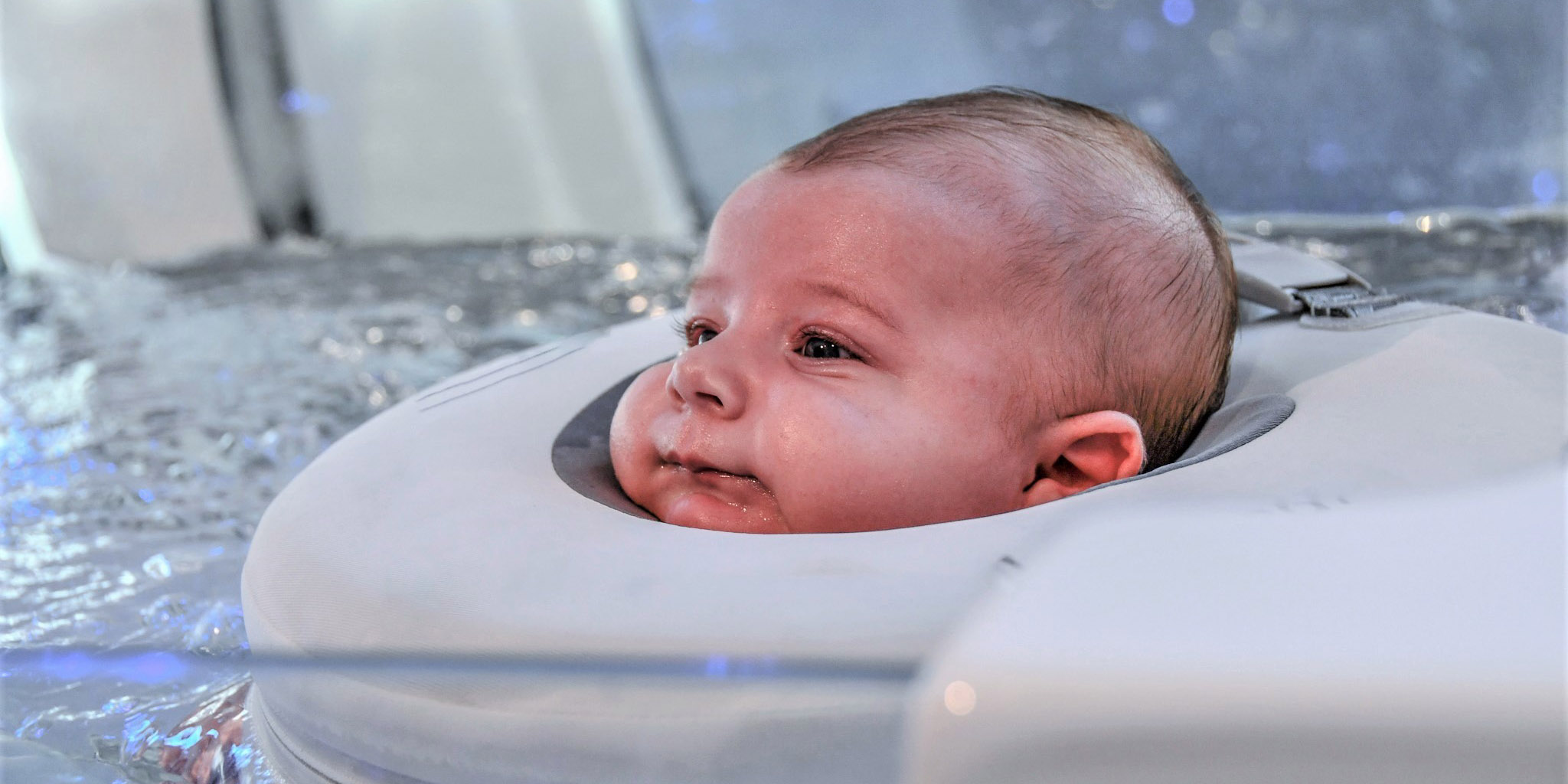 Het zalig momentje babyspa Hydrotherapie